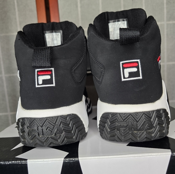 Fila MB 1VB90140-014 Jamal Mashburn Black White Basketball M3 - Picture 10 of 14